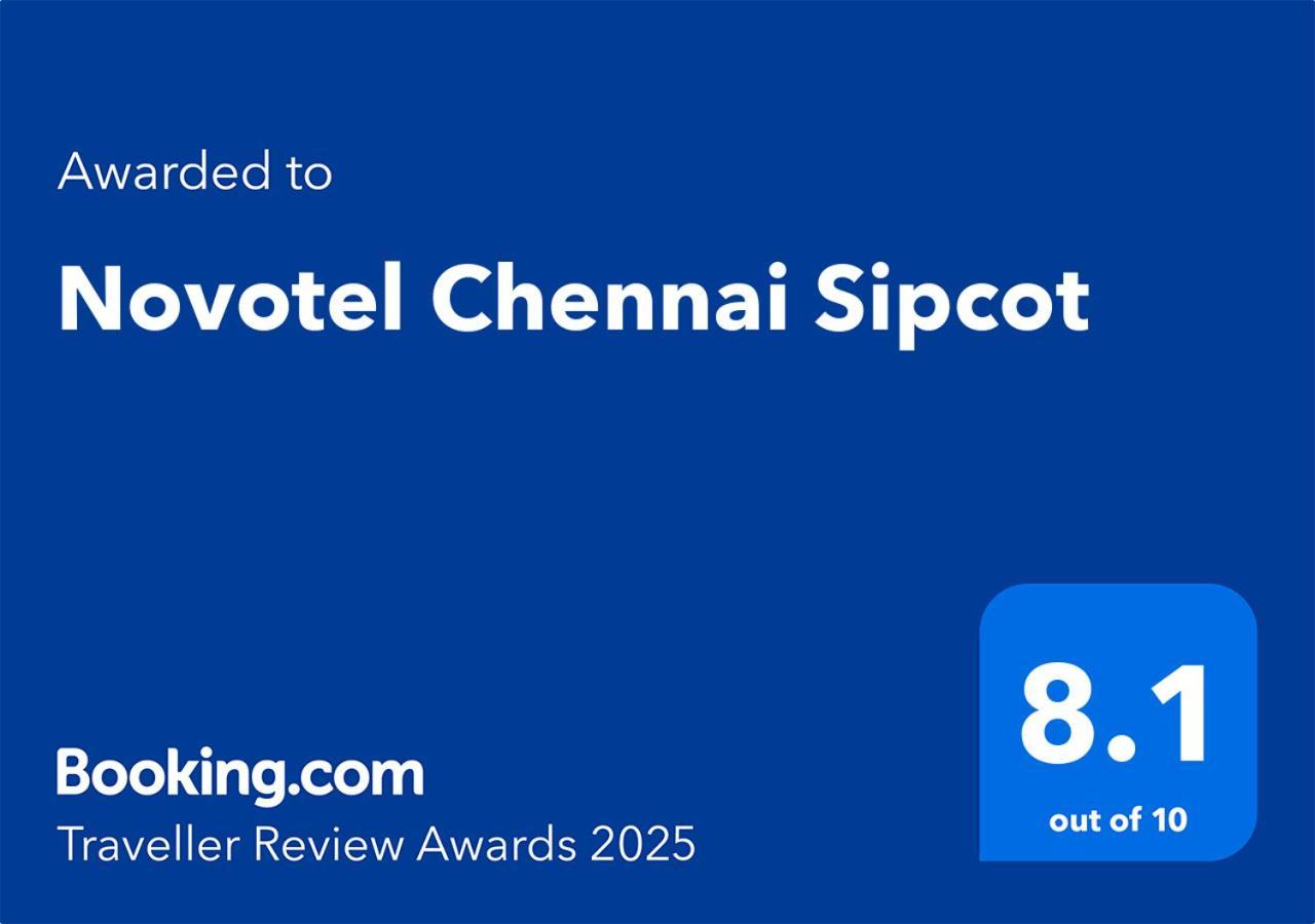 Novotel Chennai Sipcot Екстер'єр фото Traveller Review Awards 2025